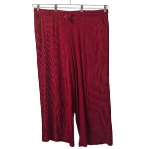 Red Torrid Women's Rib Hacci Wide Leg Lounge Pants
